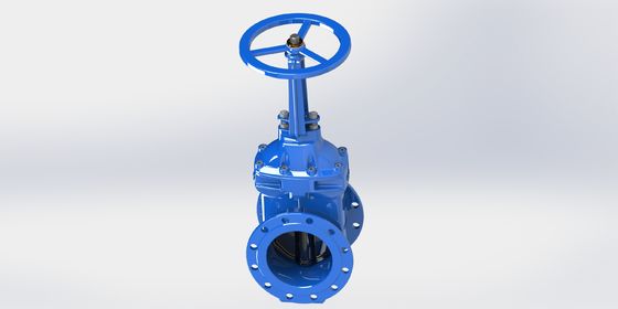 EPDM-Siegel-Wassertorventil mit hoher Durchflusskapazität und niedrigem Druckverlust für industrielle Anwendungen