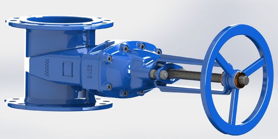 Flanschverbindungs-Wassertorventil mit Nenndruck PN25 und hoher Durchflusskapazität für dauerhafte Anwendungen in Rohrleitungen