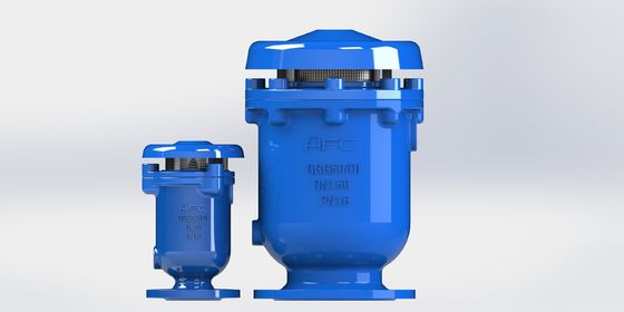 50-300 mm leichtsinniges Eisen-Kombinationsluft-Auslassventil mit drei Funktionen für industrielle Flüssigkeitssysteme