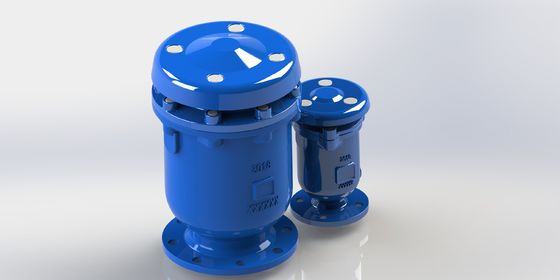 50-300 mm leichtsinniges Eisen-Kombinationsluft-Auslassventil mit drei Funktionen für industrielle Flüssigkeitssysteme