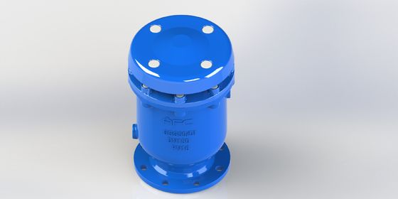 Kombinations-Entlüftungsventil mit Schwimmer aus Edelstahl und Flanschanschluss für PN10-16-25 Drucksysteme