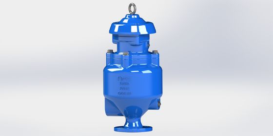 Abwasserentlüftungsventil aus duktilem Gusseisen mit Flansch-/Gewindeanschluss für Abwassersysteme DN50–DN200
