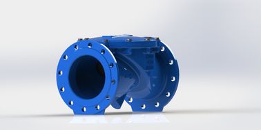 Wasser ISO-zertifiziertes Schwenk-Rückschlagventil mit duktilem Eisengehäuse, Temperaturbereich 0-80°C