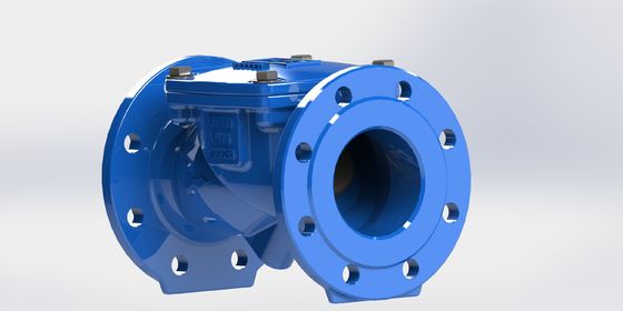 Duktile Eisen Schwenk-Rückschlagventil mit Flanschanschluss und EPDM-Dichtung für industrielle Rohrleitungssteuerung