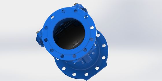 PN10 Druckstufe Schwenk-Rückschlagventil mit EPDM-Dichtungsmaterial und Gusseisenkörper für die Wasseraufbereitung