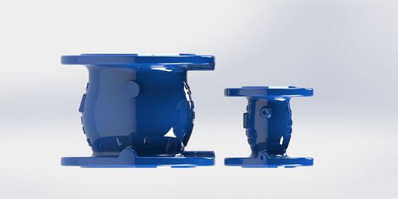 Soft Seal Non Slam Check Valve mit Anti-Wasser-Hammer und Flanschverbindung für eine zuverlässige Strömungssteuerung