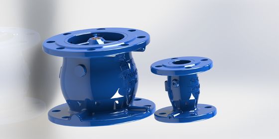 Soft Seal Non Slam Check Valve mit PN25-Druck und zartem Eisen für industrielle Anwendungen