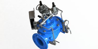 Blau RAL 5005 NSF61 Wasserregelungsventil mit SS304 Innenteilen und EPDM-Körpersitz