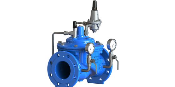A200 EPOXY-beschichtetes Wasserdruckreduzierventil mit Sitz aus Edelstahl 304 und Nylonverstärkung mit EPDM-Membran