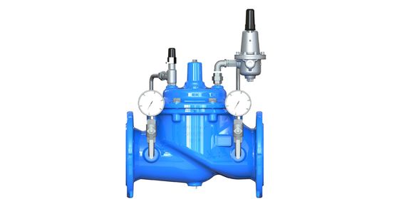 Wasserdruckminderer mit Nylonverstärkung, EPDM-Membran, GGG50-Material und SS304-Sitz