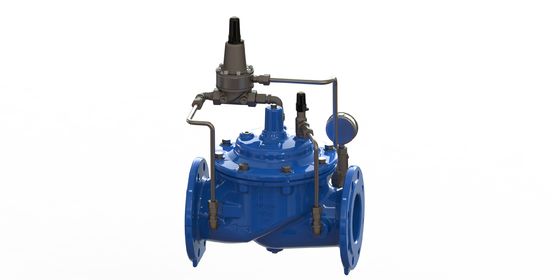 PN10 Mindestdrucksicherungsventil mit Flanschanschluss und Zugmaschinenbau für industrielle Verwendung