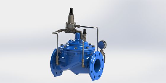 2-40-Zoll-Flangen-Druckhalteventil mit PN25-Maximaldruck für Wasseraufbereitungssysteme