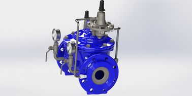 PN25 EN1074-5 Standardverstellbares hydraulisches Strömungsregelventil mit Edelstahlverkleidung