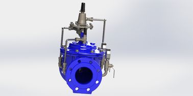 Düctiles Eisen Verstellbares Wasserflussregelungsventil SS Trim und manuelle Betätigung