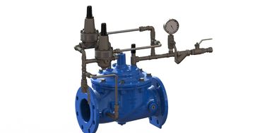 Flansche Endverbindung Hydraulisch betriebene Membranventil mit Nylonverstärkung und EPDM-Membran