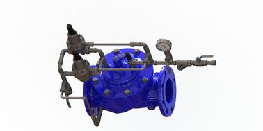 Wassersysteme Überspannung Ventil mit Flansche Ende Verbindung in Ral5005 Farbe und einfache Installation