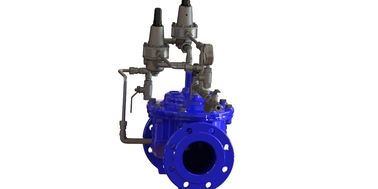 Flansche Ende Genaue Druckwelle Vorhersage Steuerventil dynamisch EPDM PN10-25 Blau EN1074-5