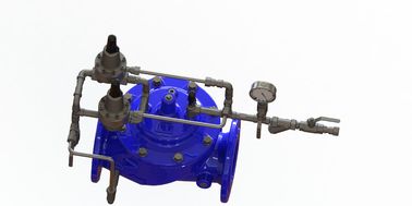 Wassersysteme Überspannung Ventil mit Flansche Ende Verbindung in Ral5005 Farbe und einfache Installation
