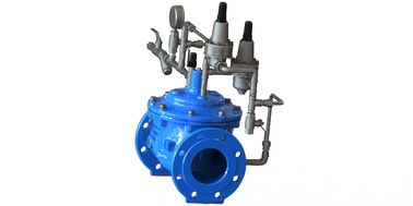 Flansche Endverbindung Hydraulisch betriebene Membranventil mit Nylonverstärkung und EPDM-Membran
