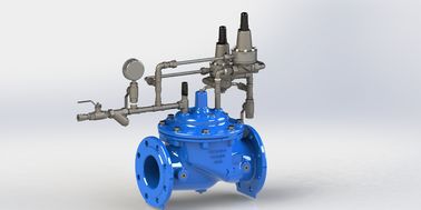 Flansche Ende Genaue Druckwelle Vorhersage Steuerventil dynamisch EPDM PN10-25 Blau EN1074-5