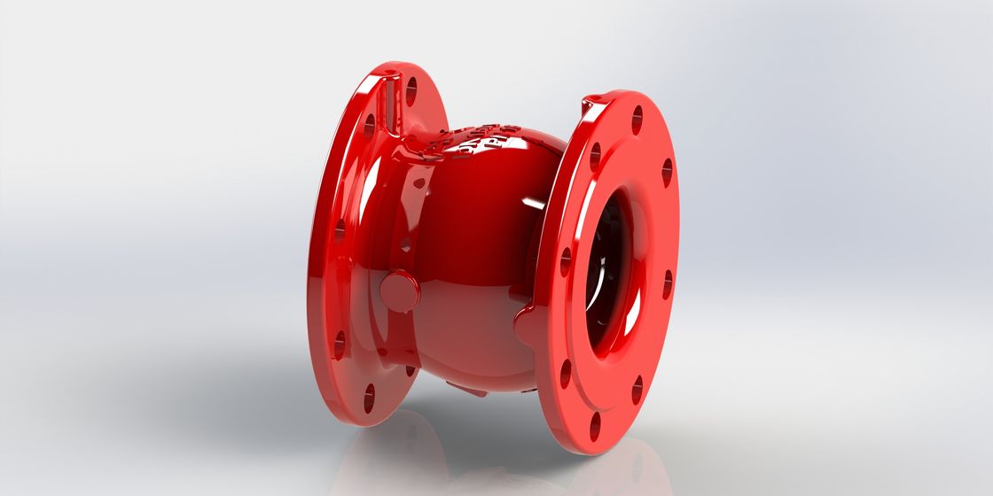 Soft Seal Non Slam Check Valve mit Anti-Wasser-Hammer-Mechanismus und zartem Eisen für einen dauerhaften Rohrleitungsschutz