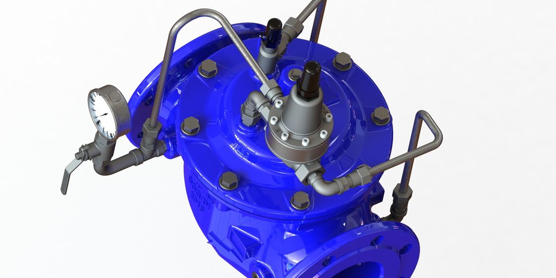Flanschverbindung Drucksicherungsventil mit 2 bis 40 Zoll großem, zartem Eisenmaterial und Temperaturbereich von 0 bis 80 °C
