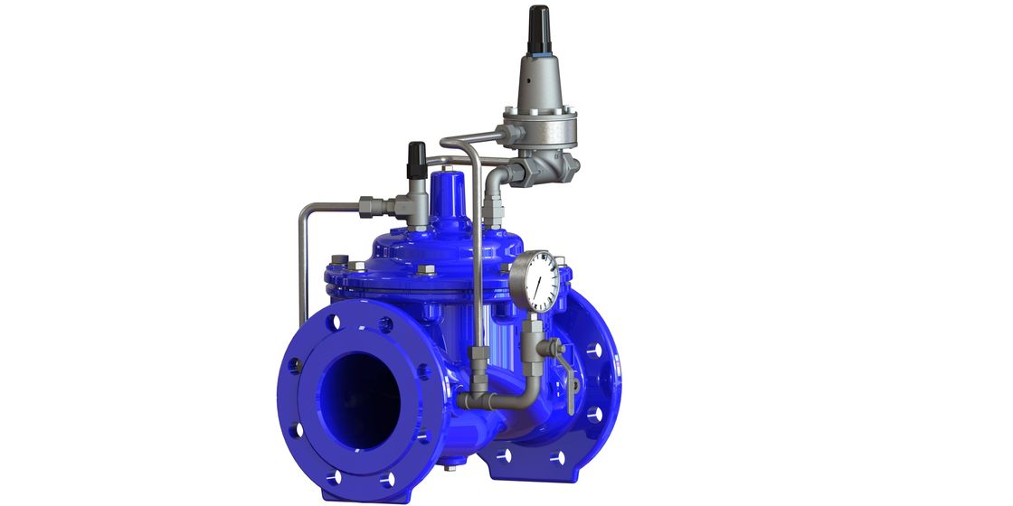 Druckhaltungsventil 2-40 Zoll Flanschanschluss Sphäroguss für industrielle Wasseranwendungen