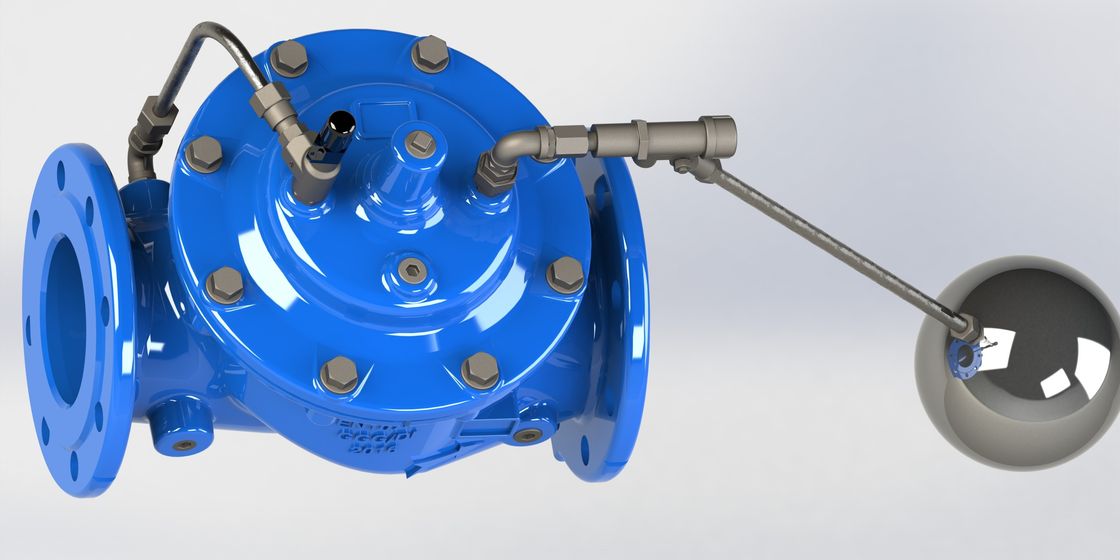 Flansche Endverbindung Schwimmblut Steuerventil aus GGG50 Materialien und Edelstahl 304 für hohe Leistung