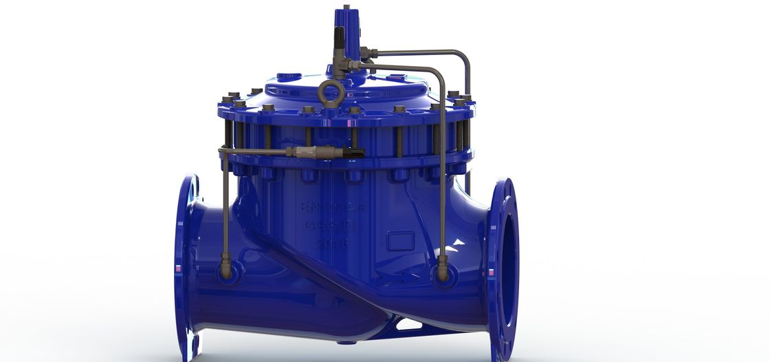 EPDM-Gummi-Wasserregelventil mit SS304-Innenkomponenten und NSF61-Zertifizierung für die Regulierung von Reinwasserströmen