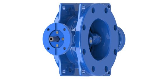 Doppel exzentrisches Schmetterlingsventil mit EPDM-Sitzmaterial und PN10-Druckkonformität mit der Trinkwassernorm