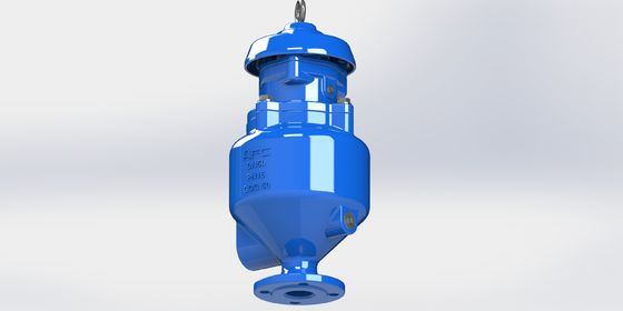 DN50-DN200-Duktileisen-Abwasserluft-Auslassventil für Abwasser- und Wasserversorgungsanlagen mit Druckbezeichnung PN10-PN40
